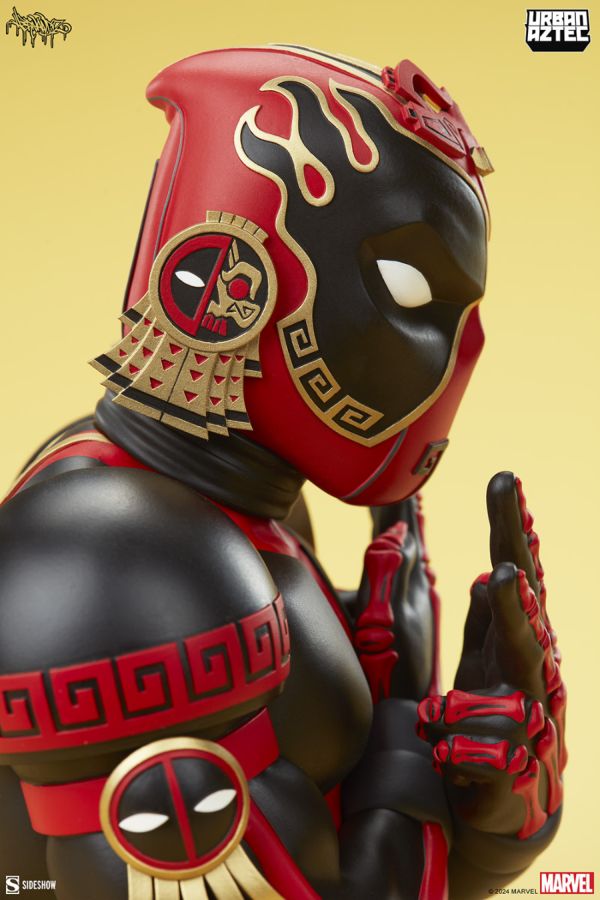 Deadpool - Aztec Designer Bust by Jesse Hernandez