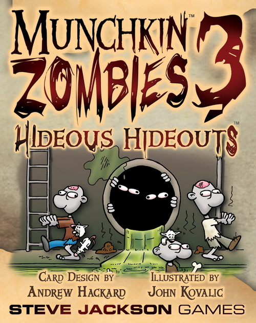 Munchkin - Munchkin Zombies 3 Hideous Hideouts Expansion - Ozzie Collectables