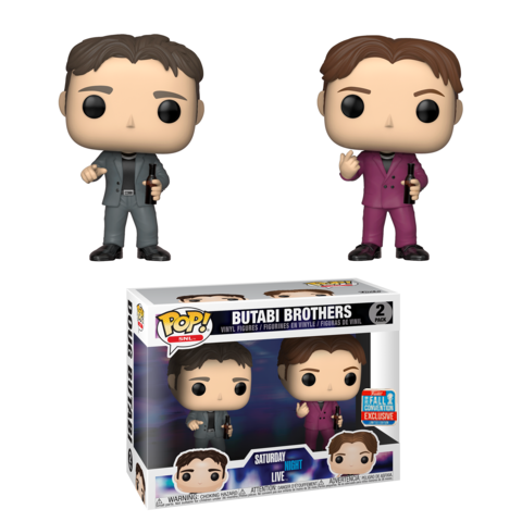 Saturday Night Live - Doug & Steve Butabi Brothers NYCC 2018 Exclusive Pop! Vinyl 2-pack - Ozzie Collectables