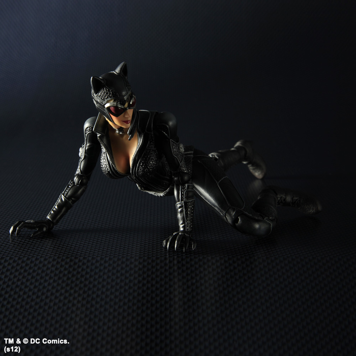 Batman: Arkham City - Catwoman Play Arts Action Figure - Ozzie Collectables