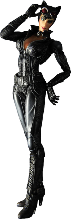 Batman: Arkham City - Catwoman Play Arts Action Figure - Ozzie Collectables