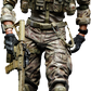 Medal of Honor Warfighter - Tom Preacher Play Arts Action Figure - Ozzie Collectables