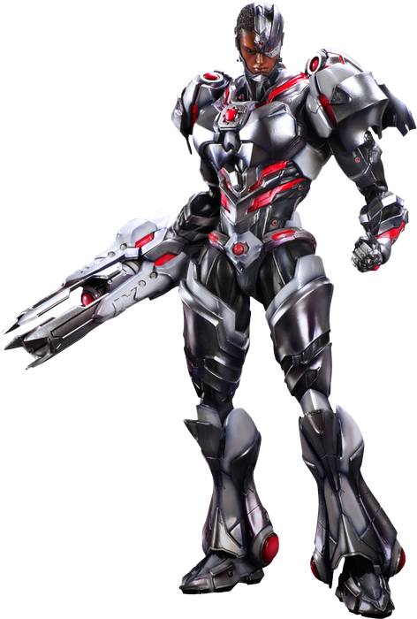 Justice League - Cyborg Play Arts Action Figure - Ozzie Collectables