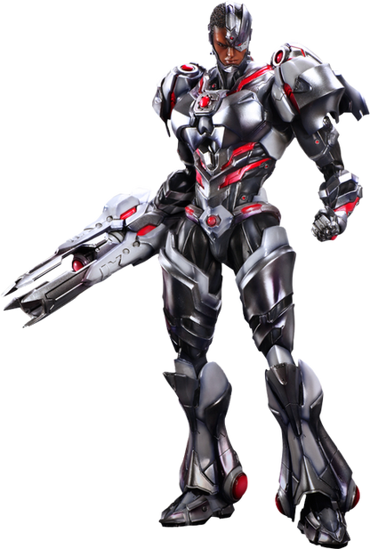 Justice League - Cyborg Play Arts Action Figure - Ozzie Collectables