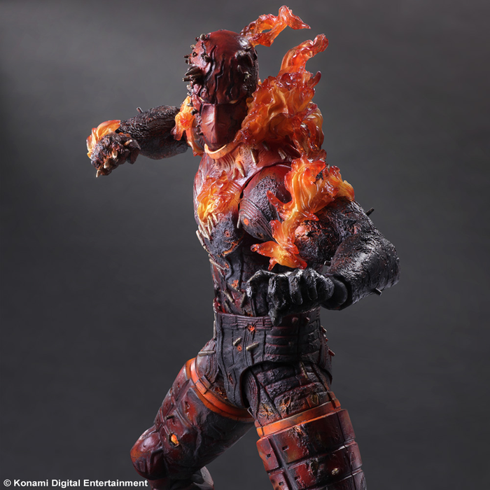 Metal Gear Solid V - Man on Fire Play Arts Action Figure - Ozzie Collectables