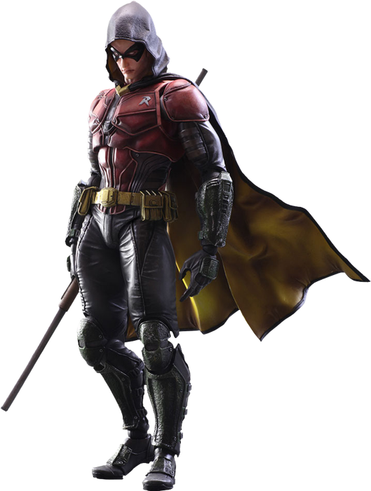 Batman: Arkham Knight - Robin Play Arts Action Figure - Ozzie Collectables