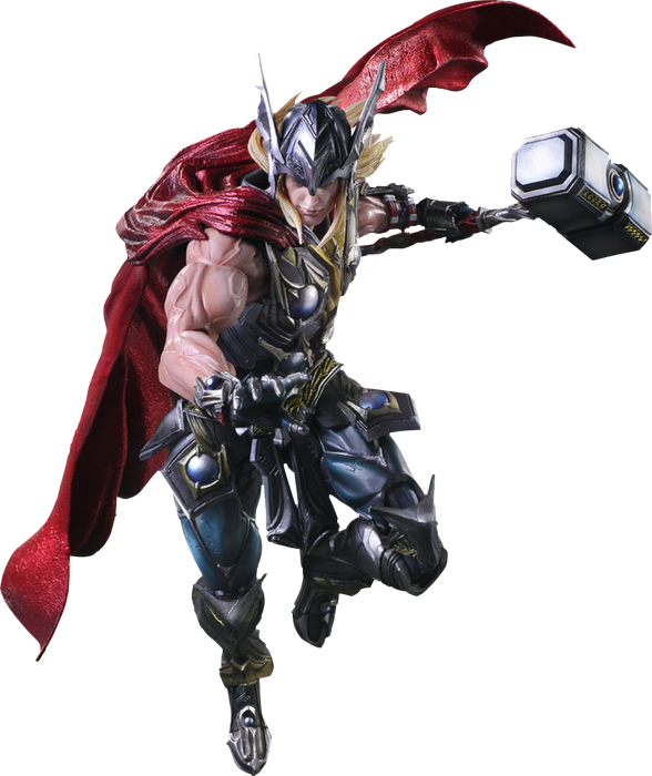 Thor - Variant Play Arts Action Figure - Ozzie Collectables