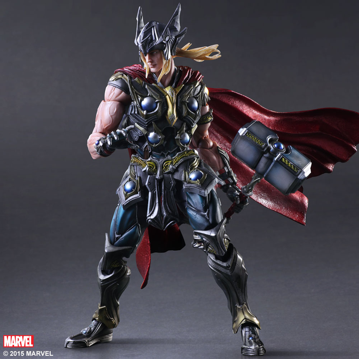 Thor - Variant Play Arts Action Figure - Ozzie Collectables