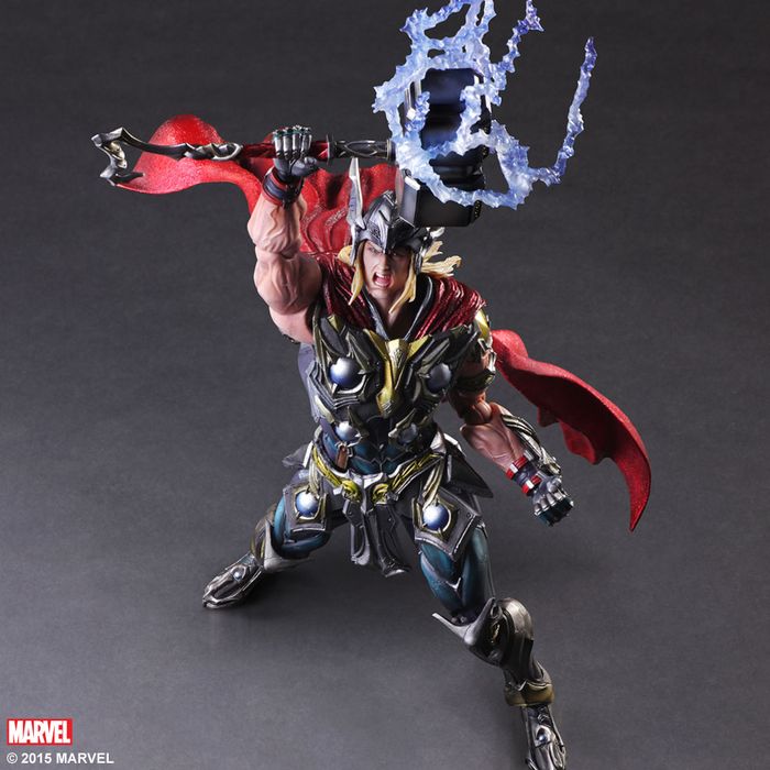 Thor - Variant Play Arts Action Figure - Ozzie Collectables