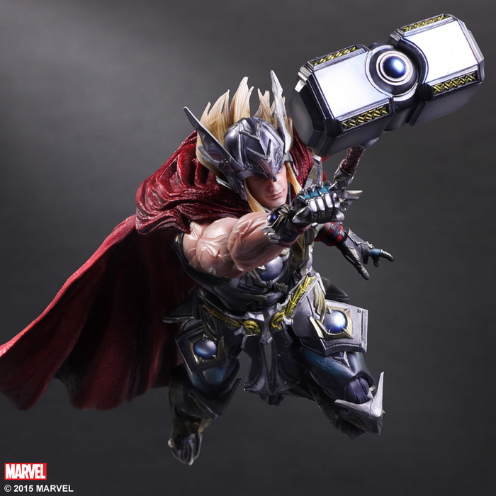 Thor - Variant Play Arts Action Figure - Ozzie Collectables