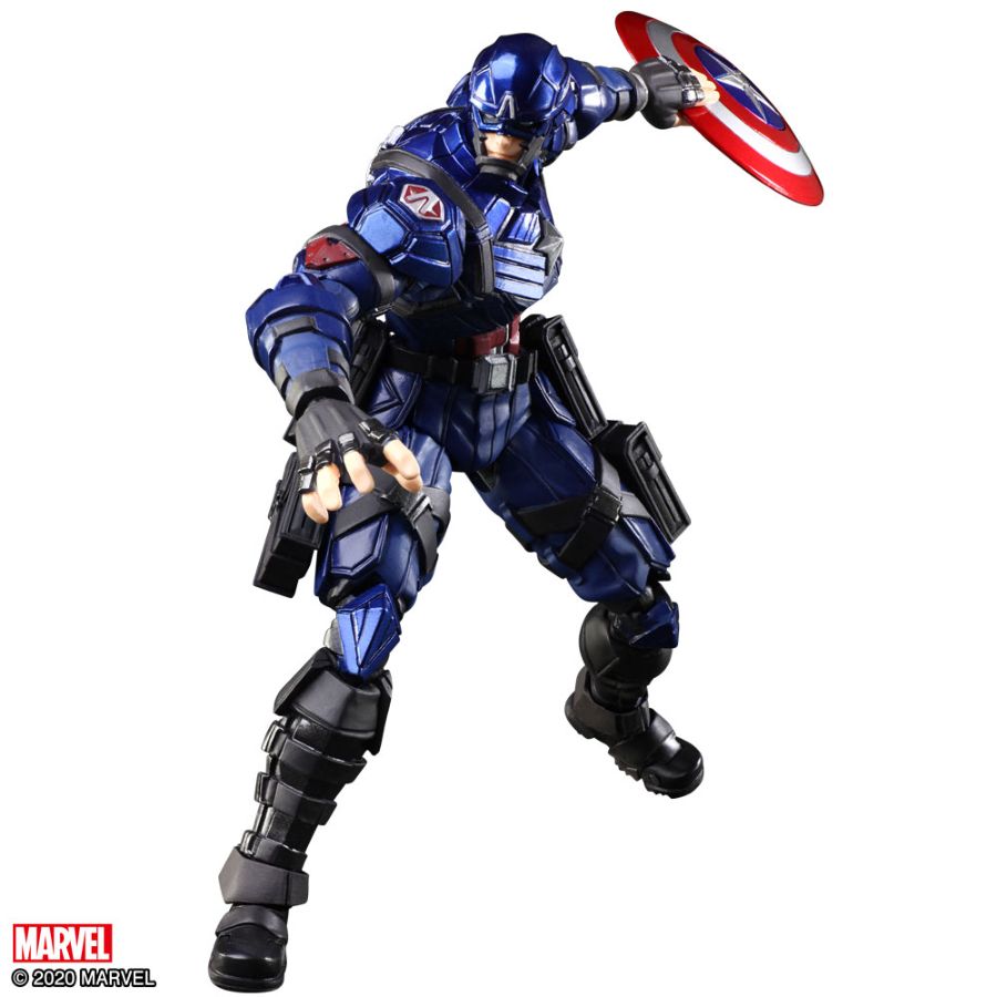 Captain America - Captain America Bring Arts Action Figure - Ozzie Collectables