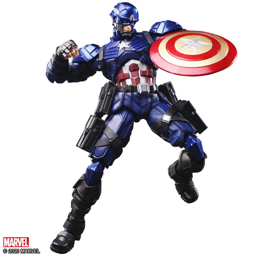 Captain America - Captain America Bring Arts Action Figure - Ozzie Collectables