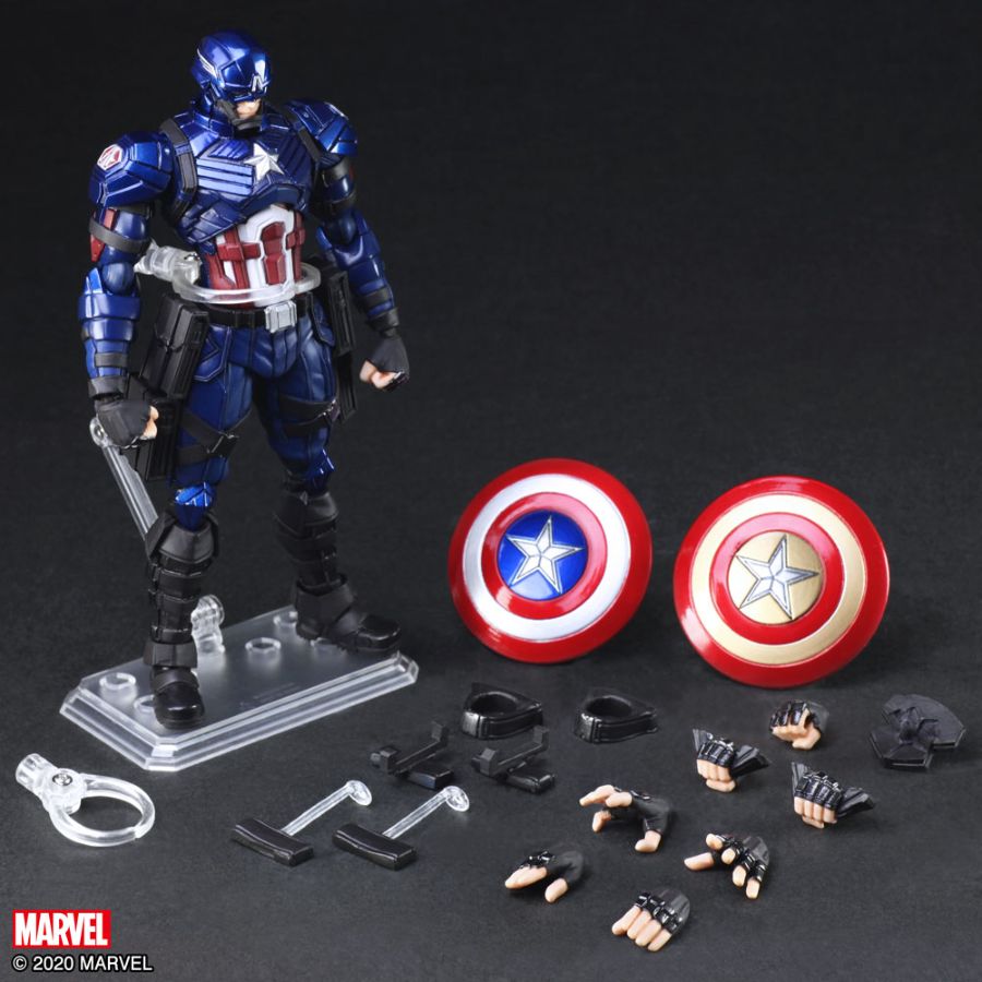 Captain America - Captain America Bring Arts Action Figure - Ozzie Collectables