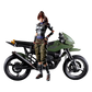 Final Fantasy VII - Jessie & Motorcycle Play Arts Action Figure