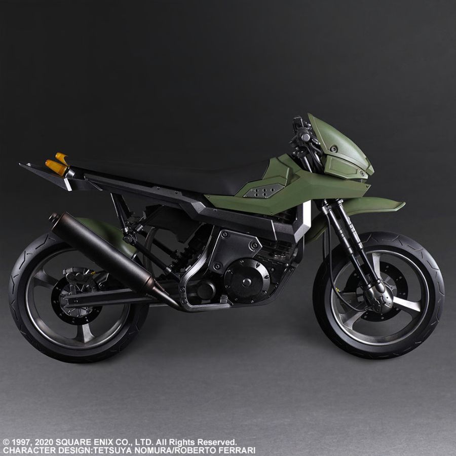 Final Fantasy VII - Jessie & Motorcycle Play Arts Action Figure