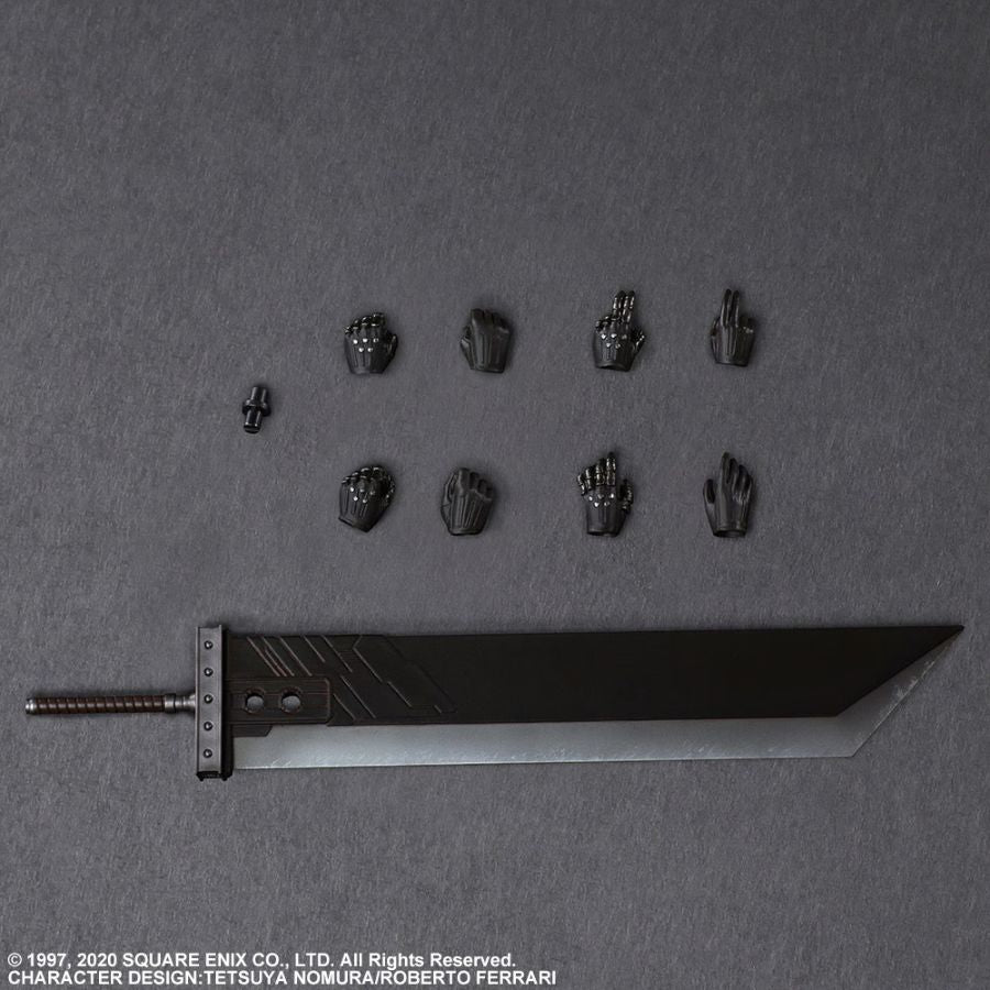 Final Fantasy VII - Jessie, Cloud & Motorcycle Play Arts Action Figure