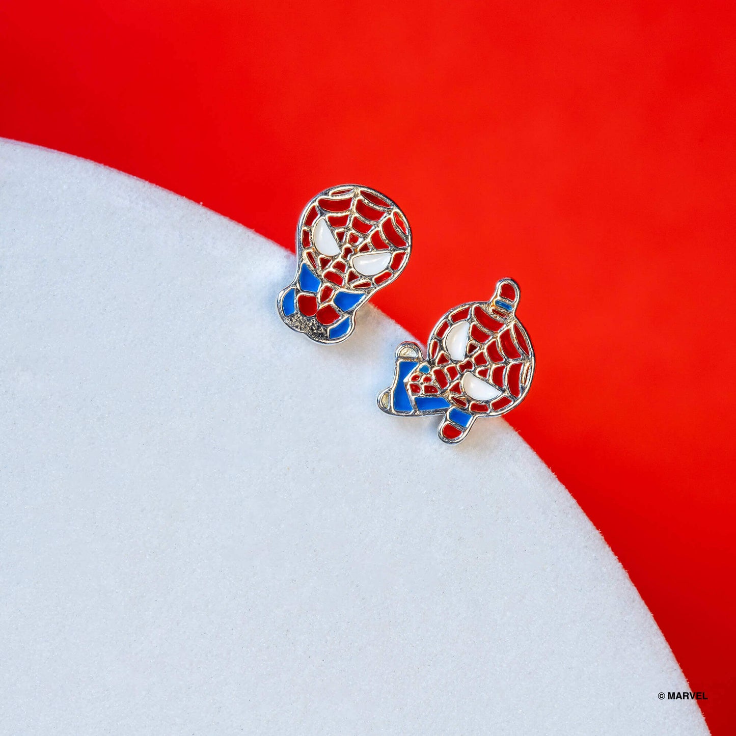 Marvel Epoxy Earring Spider-Man