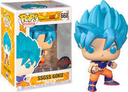 Dragon Ball Super - SSGSS Goku US Exclusive Pop! Vinyl #668
