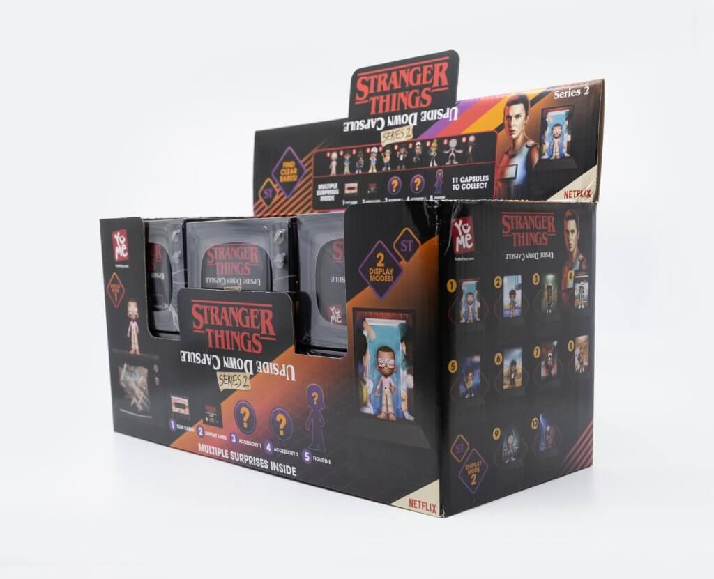 STRANGER THINGS Upside Down Capsules Series 2 (CDU x 12 units)