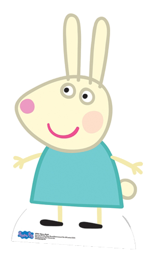 Peppa Pig - Rebecca Rabbit Cardboard Cutout - Ozzie Collectables