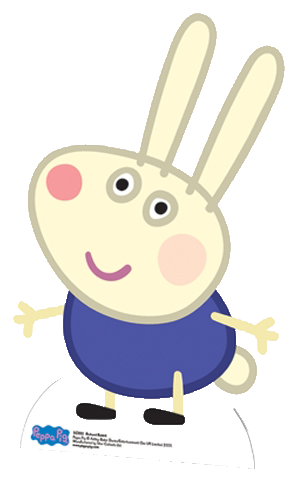 Peppa Pig - Richard Rabbit Cardboard Cutout - Ozzie Collectables