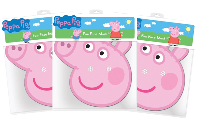 Peppa Pig - Peppa Pig Cardboard Masks 3-Pack - Ozzie Collectables