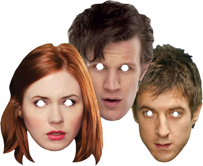 Doctor Who - Companions Face Mask 3-Pack - Ozzie Collectables
