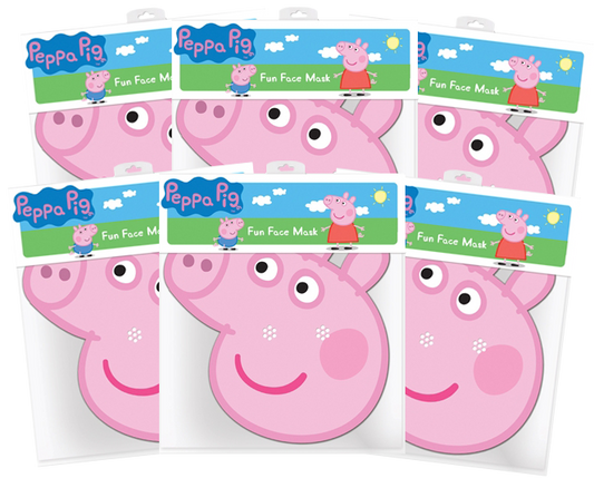 Peppa Pig - Peppa Pig Cardboard Masks 6-Pack - Ozzie Collectables