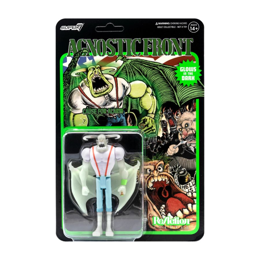 Agnostic Front - Eliminator Glow in the Dark ReAction 3.75" Action Figure