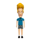 Beavis and Butt-Head - Beavis ReAction 3.75" Scale Action Figure