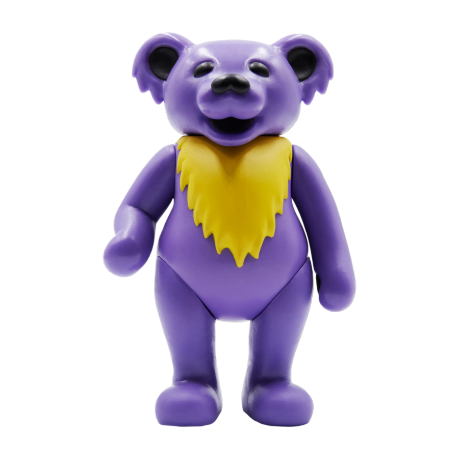 The Grateful Dead - Dancing Bear (Haight Purple) Reaction 3.75" Figure