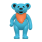 The Grateful Dead - Dancing Bear Glow (Stealie Blue) Reaction 3.75" Figure