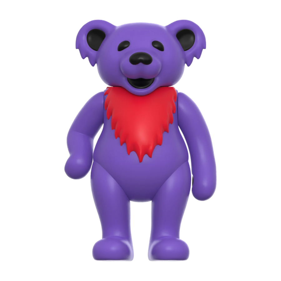 The Grateful Dead - Dancing Bear Glow (Haight Purple) Reaction 3.75" Figure