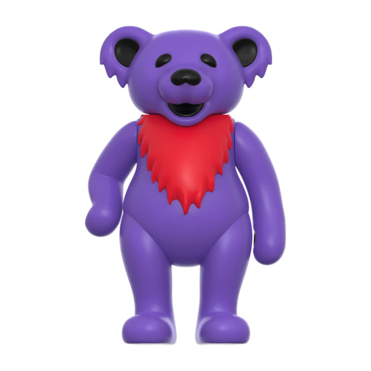 The Grateful Dead - Dancing Bear Glow (Haight Purple) Reaction 3.75" Figure