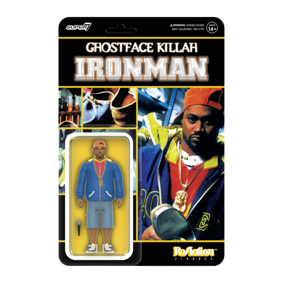 Ghostface Killah - Ghostface Killah {Ironman) Reaction 3.75" Figure