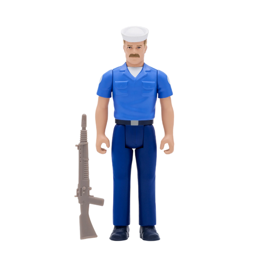 G.I. Joe - Navy Serviceman with Moustache ReAction 3.75" Action Figure