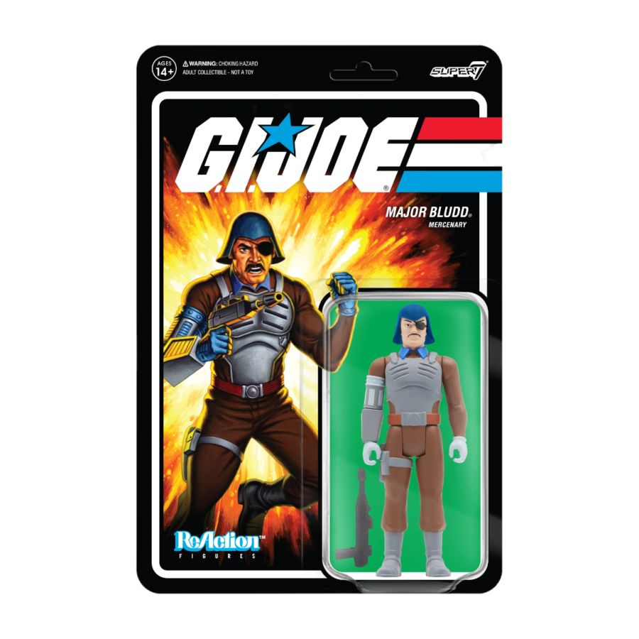 G.I. Joe - Major Bludd ReAction 3.75" Action Figure