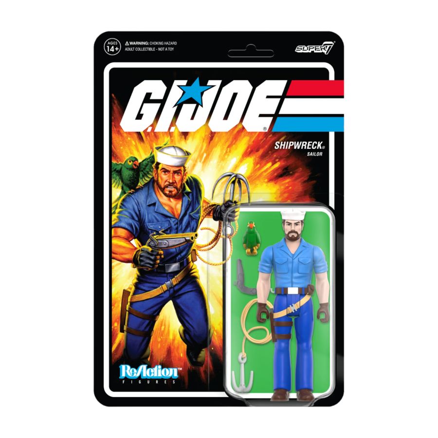 G.I. Joe - Shipwreck ReAction 3.75" Action Figure