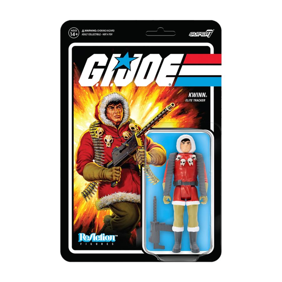 G.I. Joe - Kwinn ReAction 3.75" Action Figure