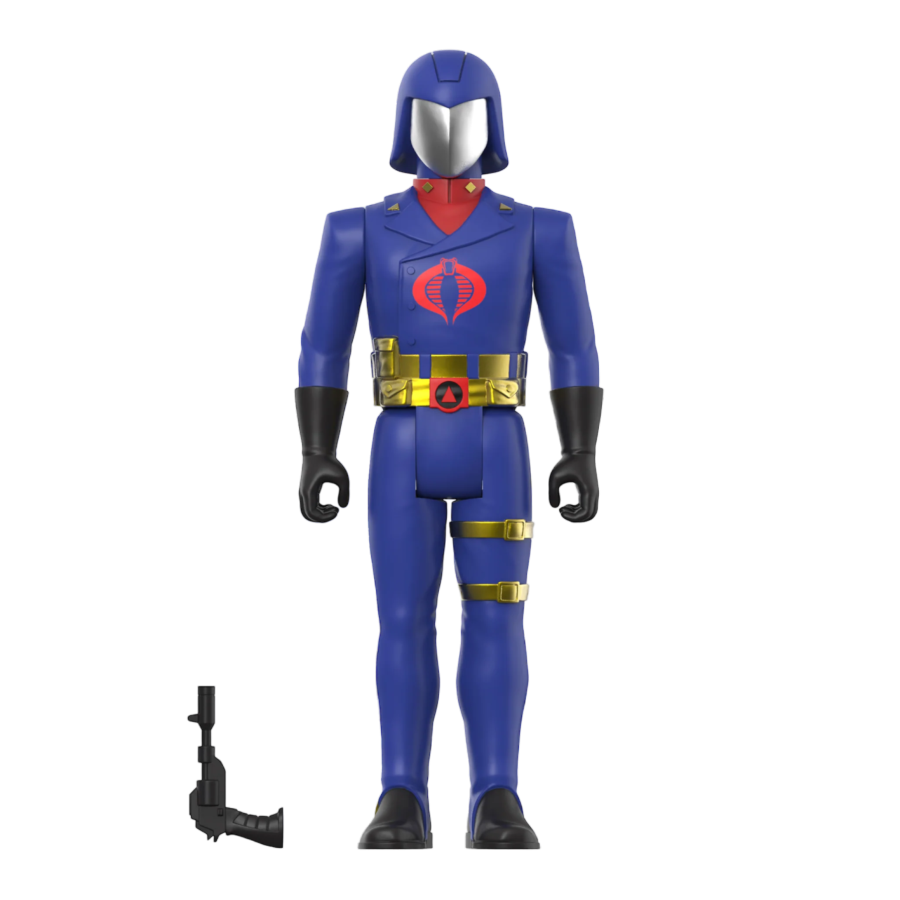 G.I. Joe - Cobra Commander (Toy Colors) ReAction 3.75" Action Figure
