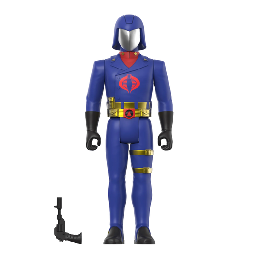 G.I. Joe - Cobra Commander (Toy Colors) ReAction 3.75" Action Figure