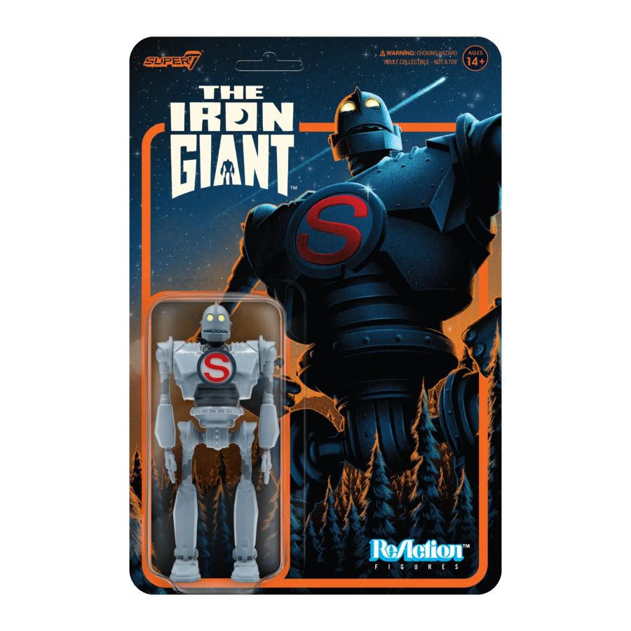 The Iron Giant - Super The Iron Giantmurray Reaction 3.75" Figure