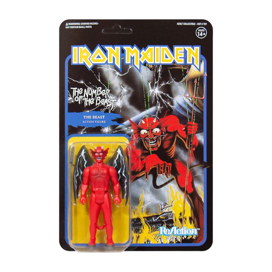 Iron Maiden - The Number of the Beast ReAction 3.75" Action Figure
