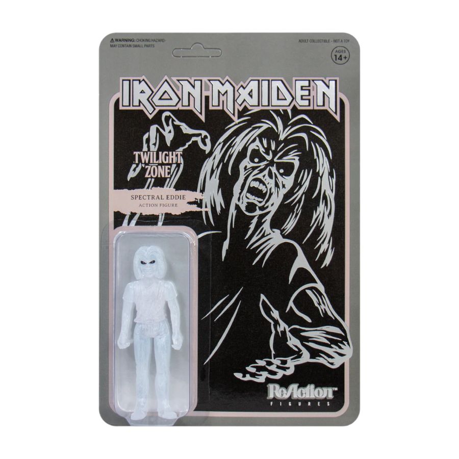 Iron Maiden - Twilight Zone Spectral Eddie ReAction 3.75" Action Figure