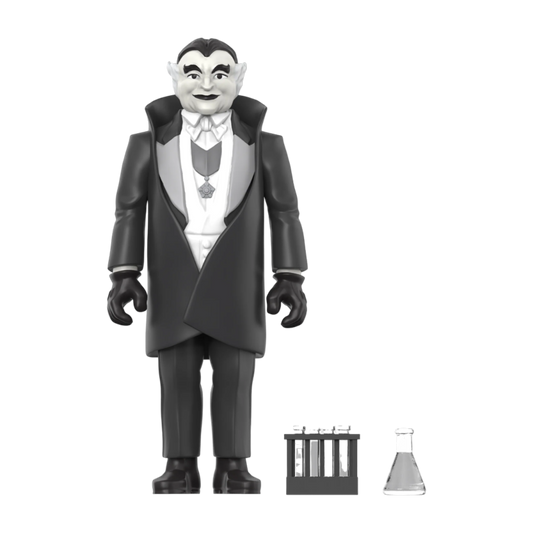 The Munsters - Grandpa (Grayscale) Reaction 3.75" Figure