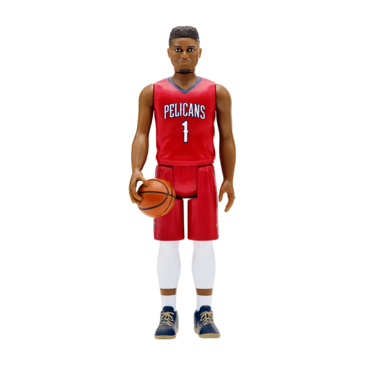 NBA - Zion Williamson New Orleans Pelicans Supersports ReAction 3.75" Action Figure