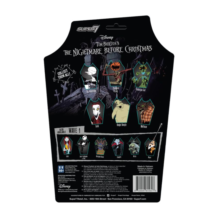 NBX - Oogie Boogie ReAction 3.75" Action Figure