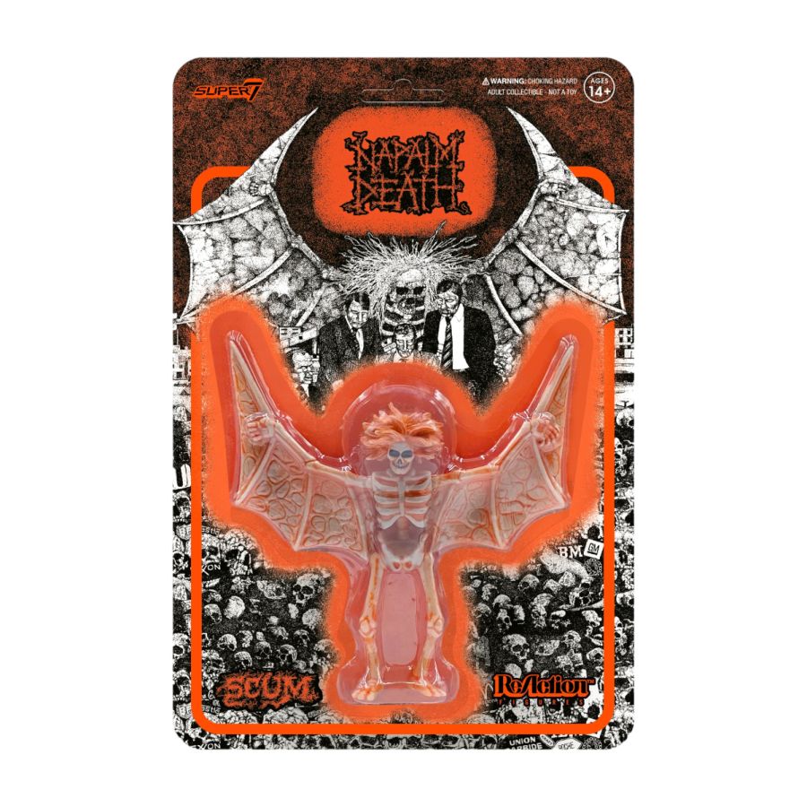 Napalm Death - Scum Demon Second Pressing Orange ReAction 3.75" Action Figure