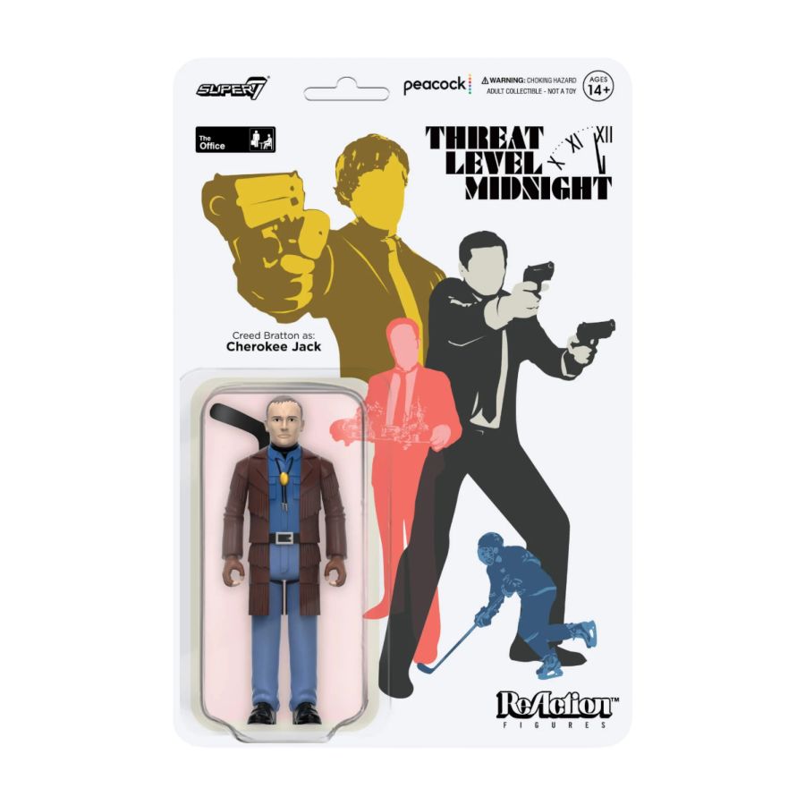 The Office - Cherokee Jack (Threat Level Midnight) ReAction 3.75" Action Figure