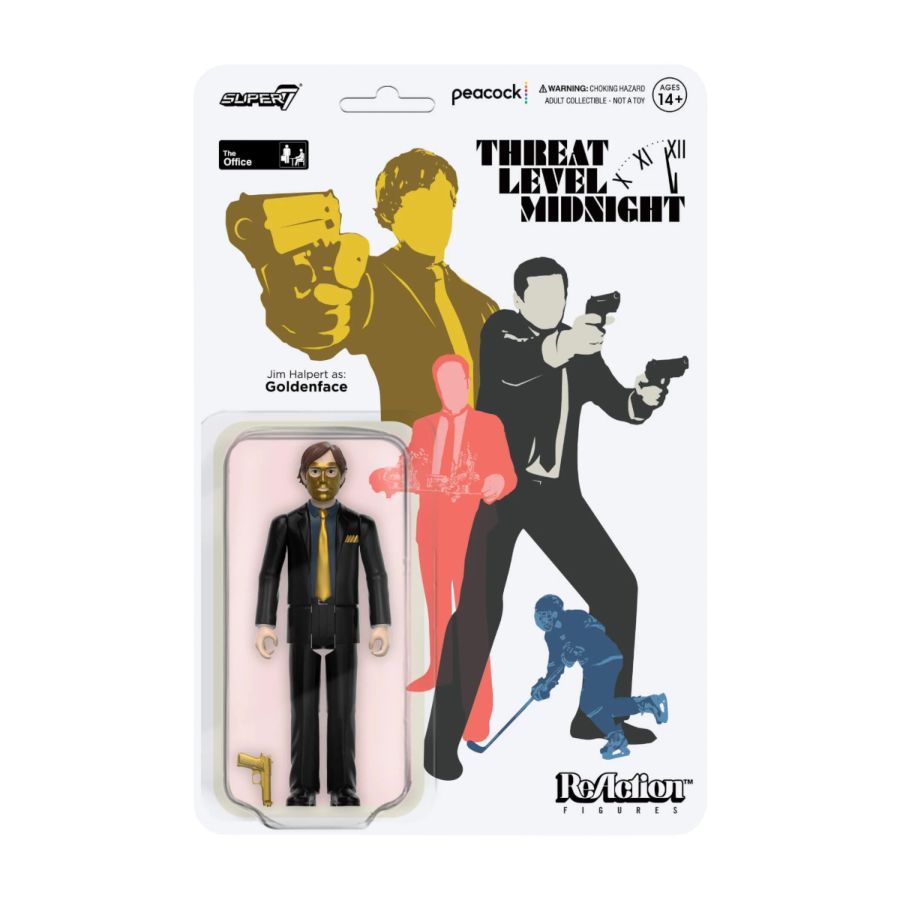 The Office - Goldenface (Threat Level Midnight) ReAction 3.75" Action Figure